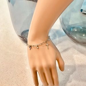 Tres Cruces bracelet in stainless steel